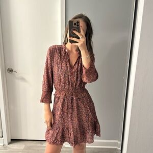 REBECCA MINKOFF
Chloe Floral Smocked Dress